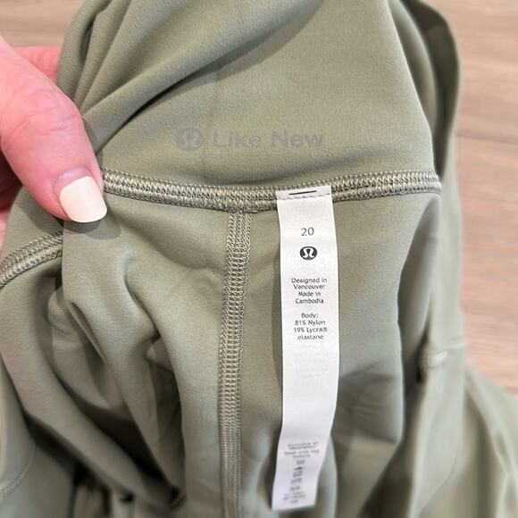 LULULEMON Rosemary Green Align High Rise Active Workout Leggings Size 20 - Picture 8 of 11